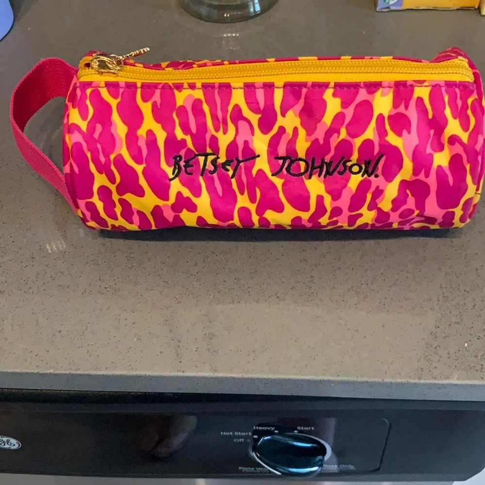 Betsey Johnson makeup bag